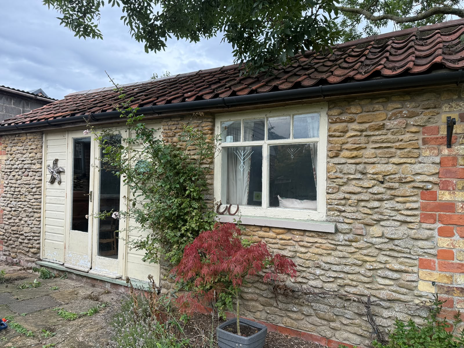 The Chapter, Claire's stone garden writing room
