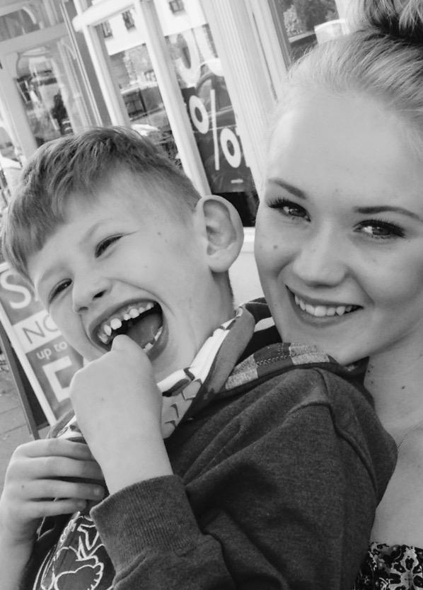 Finley with family